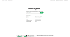 Desktop Screenshot of lekarna-na-dom.si