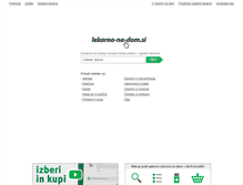 Tablet Screenshot of lekarna-na-dom.si
